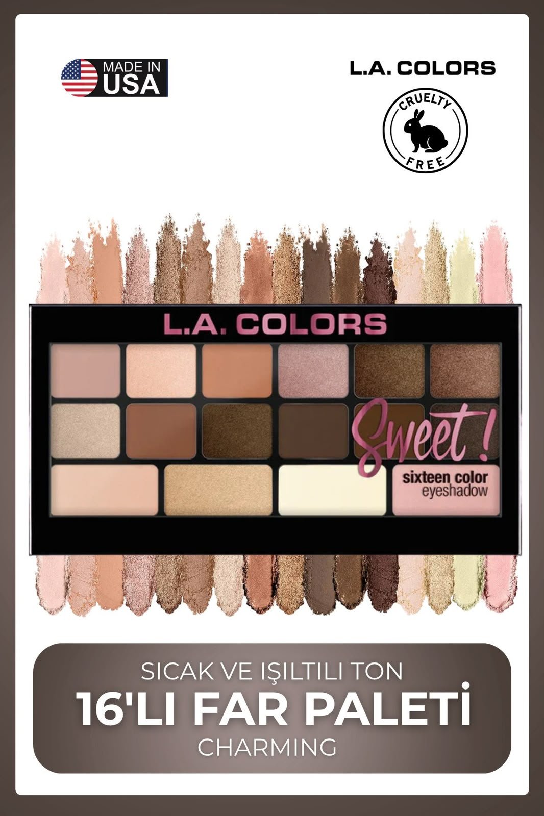Sweet! 16-Color Eyeshadow Palette